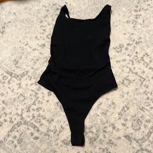 American apparel backless bodysuit